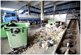 有机垃圾易腐处理站